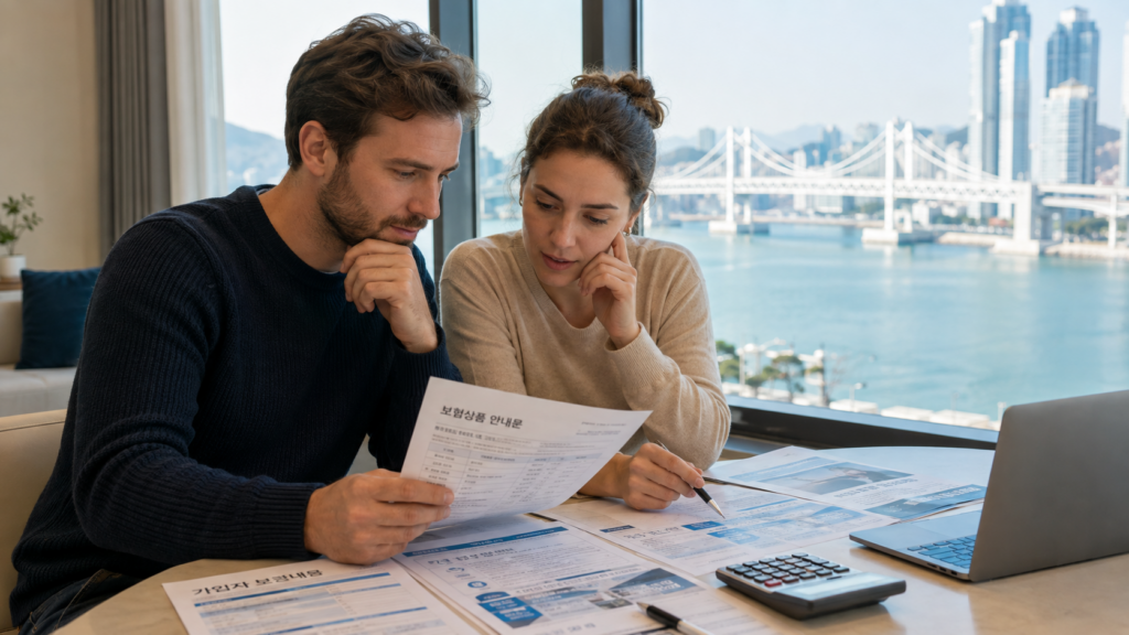 Expats in Korea reading free advise on Insurances